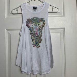 🦋Modern Lux White Elephant Tank Top🦋